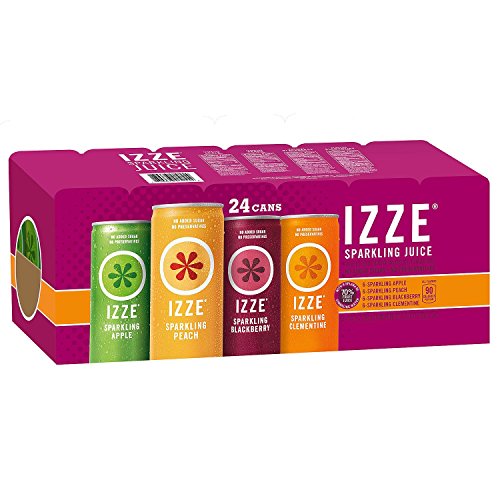 Izze Sparkling Juice 4 Flavor Variety Pack 8.4 Oz., 24 Pk.