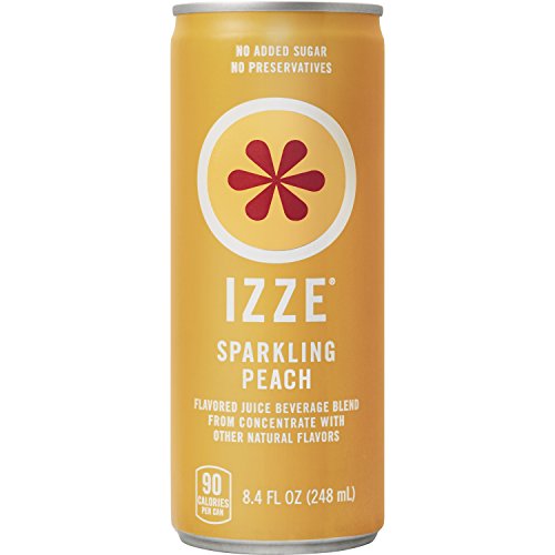 Izze Sparkling Juice, 4 Flavor Sunset Variety Pack, 8.4 Fl Oz P...