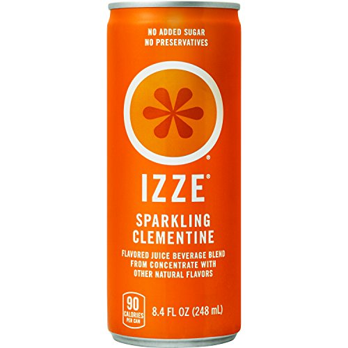 Izze Sparkling Juice, 4 Flavor Sunset Variety Pack, 8.4 Fl Oz P...