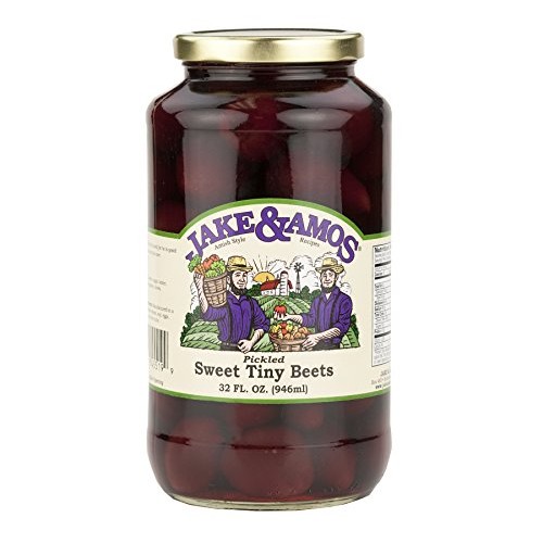 Jake &Amp; Amos Pickled Sweet Tiny Beets 32 Oz. 2 Jars