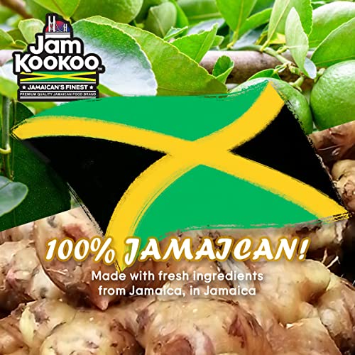 Jam Kookoo Jamaican Lime Ginger Juice Mix 16 Fl Oz