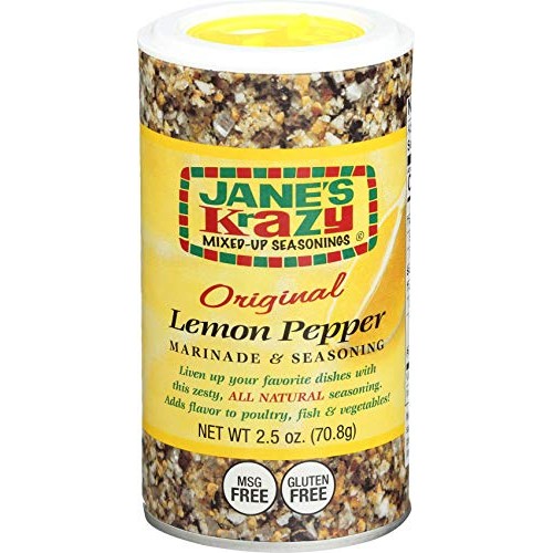 Janes Krazy Seasonings Mixed-Up Lemon Pepper Marinade & Seasoni...