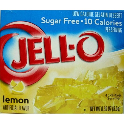 sugar jello flavors