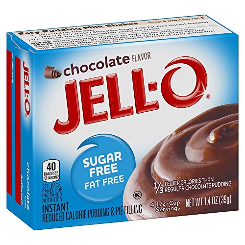 Jell-O Sugar-Free Chocolate Instant Pudding Mix 1.4 Ounce Box P