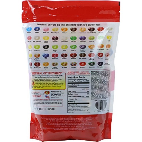 Jelly Belly Jelly Beans, 49 Flavors, 2 Pound Pack Of 1