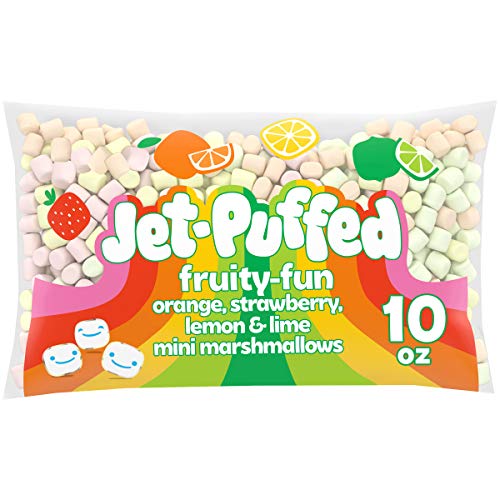 Jet-Puffed Colored Miniature Marshmallows, 10 Oz Bag