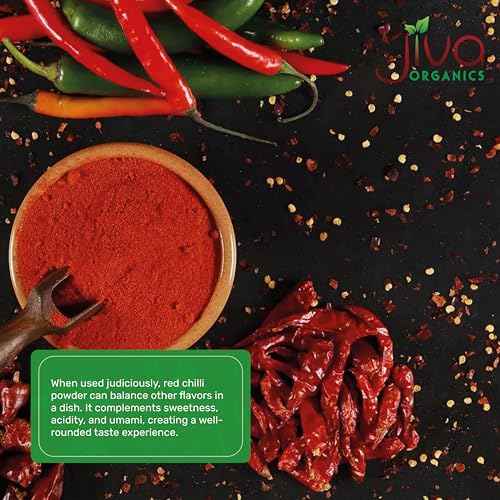 Jiva Organics Organic Red Chili Powder 7 ounce Bag - Extra Hot, ...