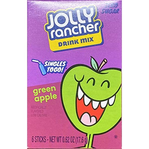 Jolly Rancher Singles To Go Drink Mix Variety Set -- 36 Singles