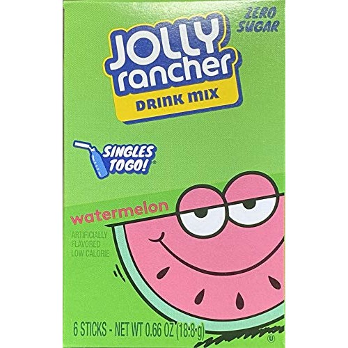 Jolly Rancher Singles To Go Drink Mix Variety Set -- 36 Singles