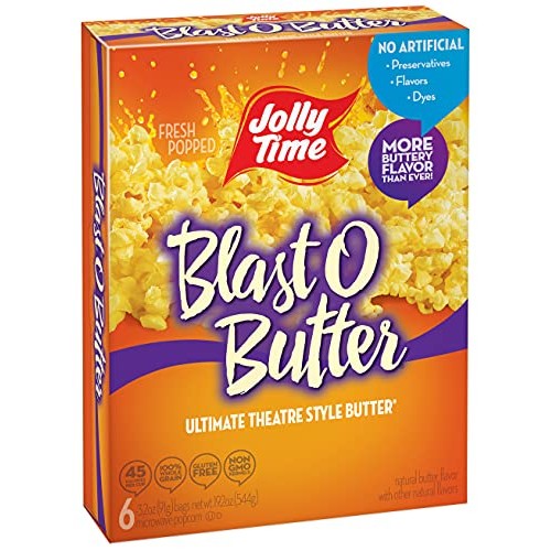 Jolly Time Blast O Butter Ultimate Theatre Style Microwave Pop C