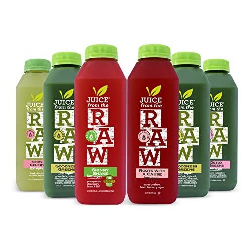 Juice From the RAW 3-Day Low Sugar Juice Cleanse 100% Raw Cold-P...