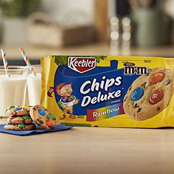 Keebler - Why are Chips Deluxe Rainbow with M&M'S USA so delicious? Because  each one is made with elfin craftsmanship and care!