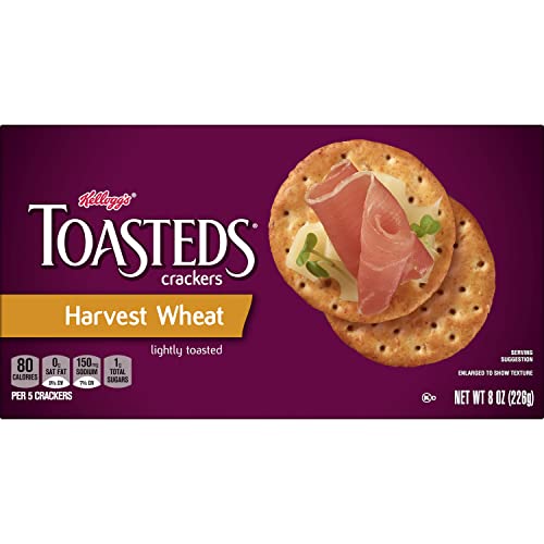 Toasteds Crackers, Toasted Wheat Crackers, Party Snacks, Harvest