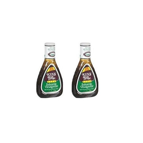 Kens Steakhouse Lite Balsamic Vinaigrette Dressing Pack Of 2