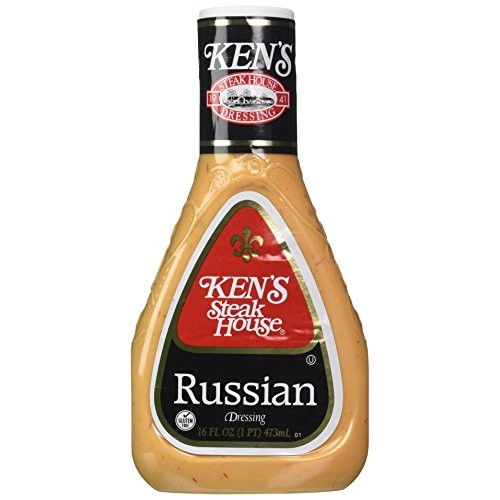 Kens Steakhouse Russian Salad Dressing Pack Of 2 16 Oz Bottles