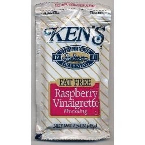 Kens Fat Free Raspberry Vinaigrette Dressing Case Of 60