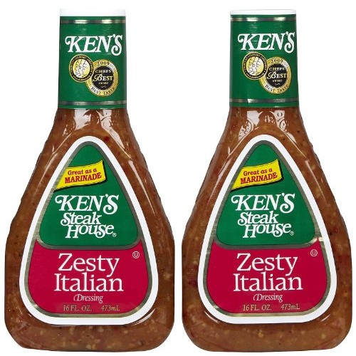 Kens Zesty Italian Dressing - 16 Oz, Pack Of 2