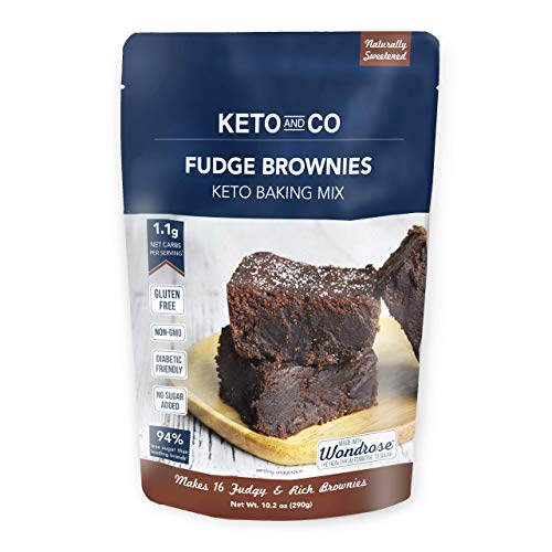 Keto Fudge Brownie Mix By Keto And Co | Just 1.1G Net Carbs Per