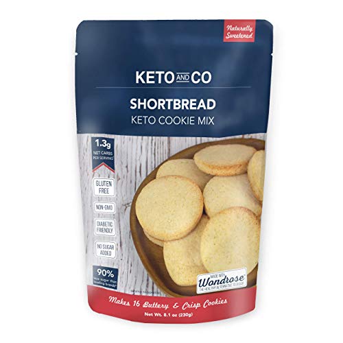 Shortbread Keto Cookie Mix By Keto And Co | Just 1.3G Net Carbs