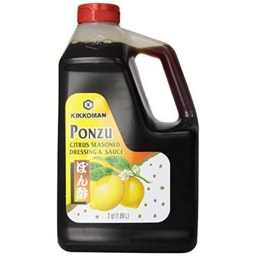 Kikkoman Ponzu Soy Sauce Food Service, Citrus,64 Ounce