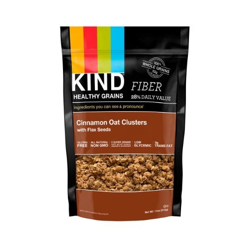 KIND Healthy Grains Clusters, Cinnamon Oat with Flax Seeds, 11 oz