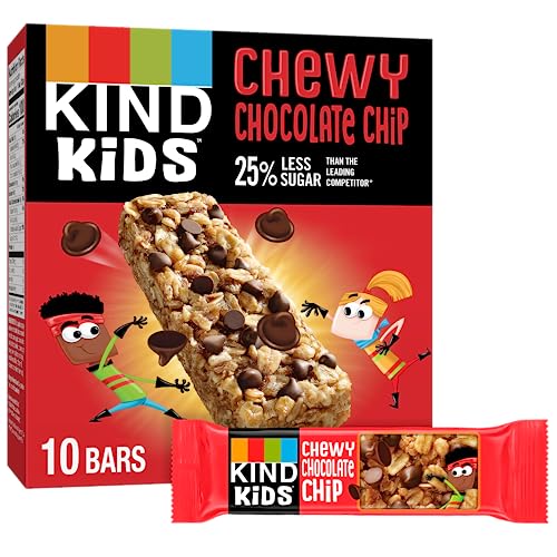 KIND Kids Granola Chewy Bar, Chocolate Chip, 10 Count