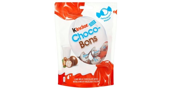 Original Kinder Milk And Hazelnut Choco Bons Chocolate 