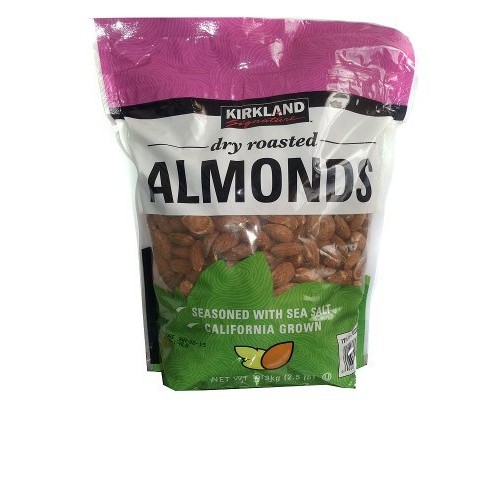 Kirkland Signature California Dry Roasted Almonds With Sea Salt