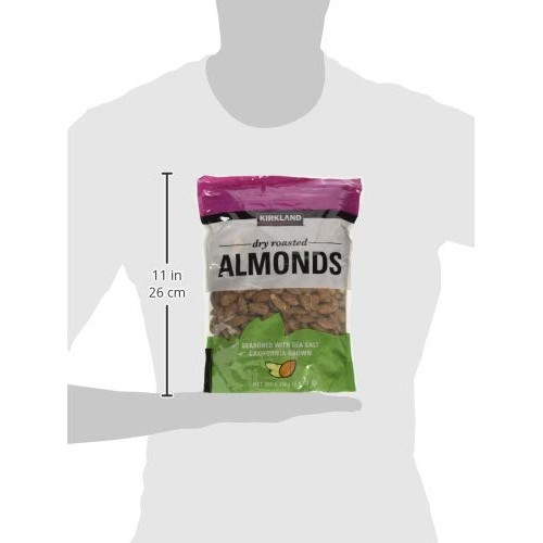 Kirkland Signature Dry Roasted Almonds Seasoned With Sea Salt: 2