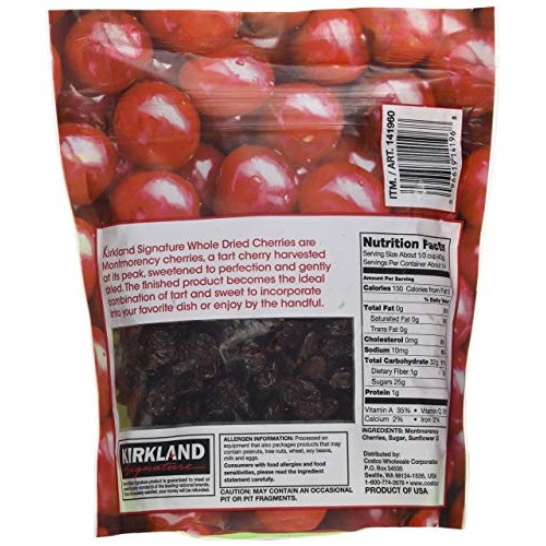 Kirkland Signature Organic Dried Cherries