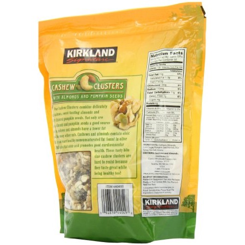 Signatures Cashew Cluster With Almonds &Amp; Pumpkin Seeds, 32 Oz