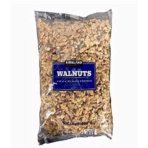 2 Pack Kirkland Signature Walnuts Us #1 Quality Two 48 Oz Packs