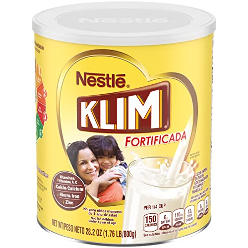 Nestle Klim Fortificada Dry Whole Milk Powder 28.2 Oz. Canister