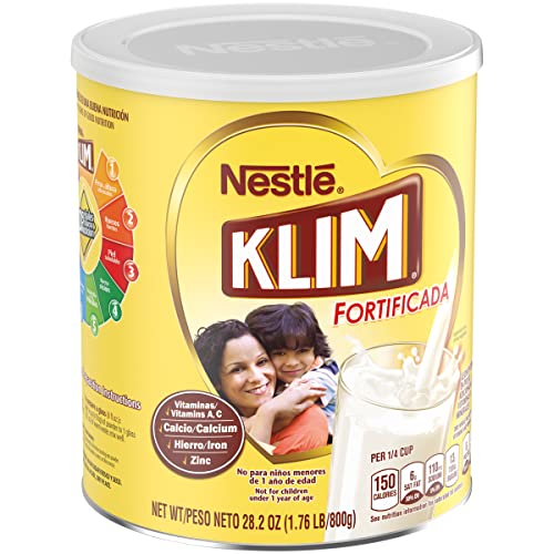 Nestle Klim Fortificada Dry Whole Milk Powder 28.2 Oz. Canister