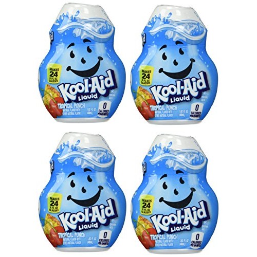 Kool-Aid Liquid Drink Mix - Tropical Punch 1.62Oz Pack Of 4