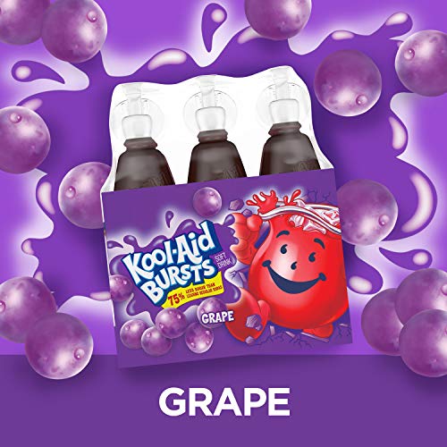 Kool-Aid Bursts Grape Ready-To-Drink Soft Drink, 6 Ct - 6.75 Fl