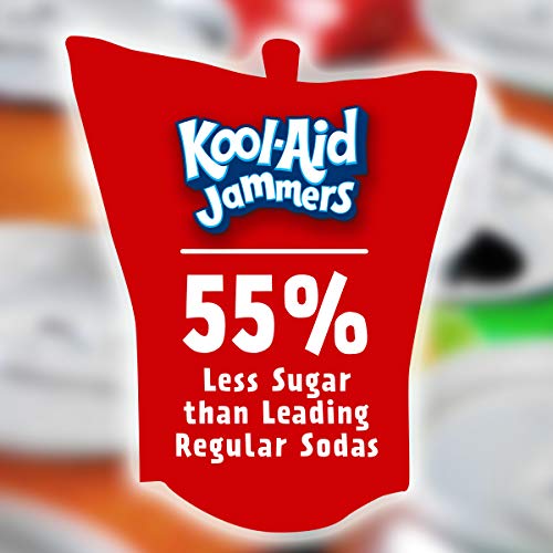 Kool-Aid Jammers Cherry, Grape, Tropical Punch &Amp; Strawberry Kiwi