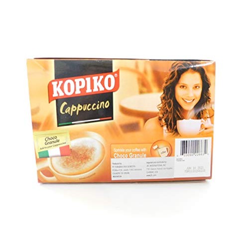 Kopiko Cappuccino Instant Coffee With Choco Granule 2 Pack