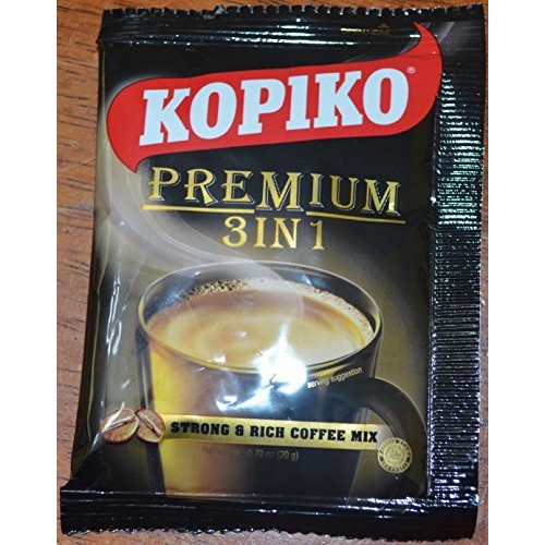 Kopiko Instant 3 In 1 Brown Coffee Mix With Creamer And Sugar 30