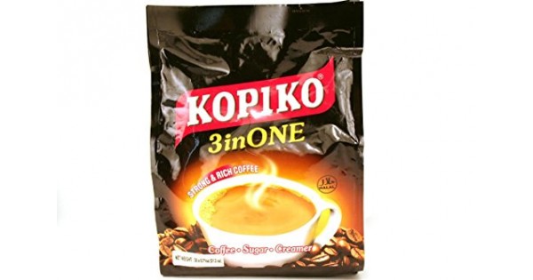Kopiko - Instant 3 in 1 Blanca Coffee Mix - 10 Sachet / Packet Bag - 30 G