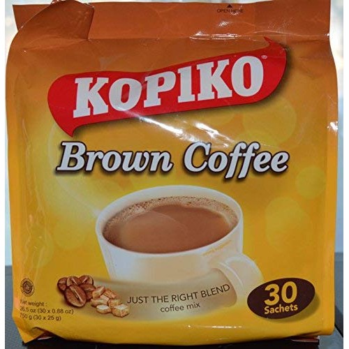 Kopiko Instant 3 In 1 Brown Coffee Mix With Creamer And Sugar 30