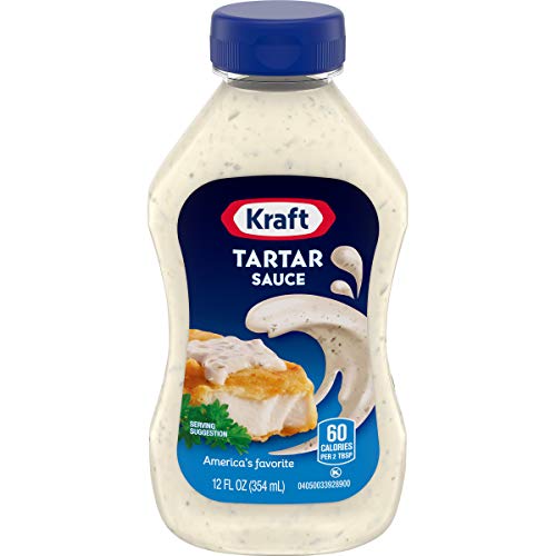 Kraft Tartar Sauce 12 Oz Bottles, Pack Of 6