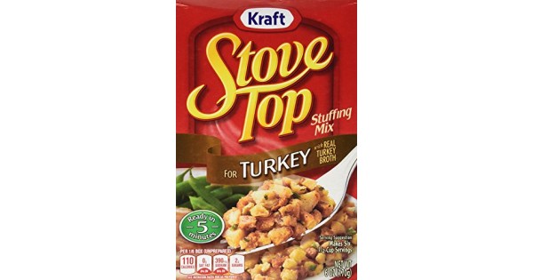 Kraft Stove Top Turkey Stuffing Mix (Pack of 3) 6 oz Boxes