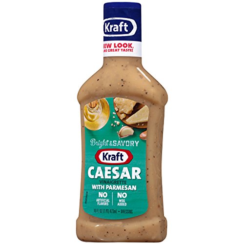 Kraft Caesar Vinaigrette With Parmesan Salad Dressing 16 Fl Oz