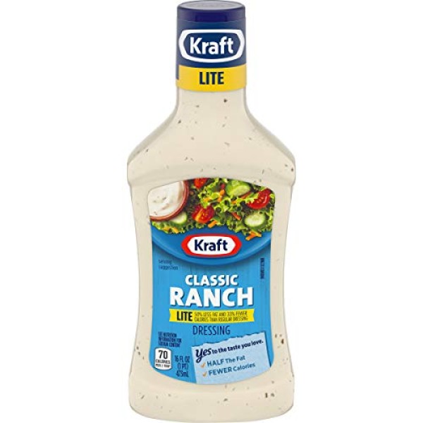 Kraft Light Ranch Reduced Fat Free Salad Dressing (16 oz ...