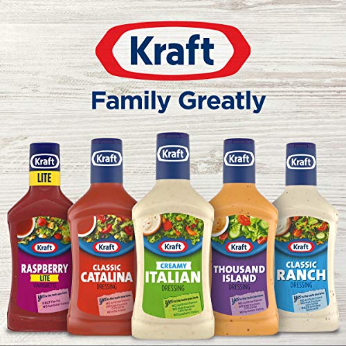 Kraft Creamy Italian Salad Dressing 16 Fl Oz Bottles, Pack Of 6