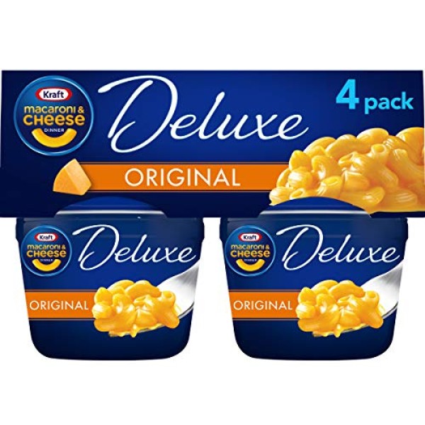  Kraft Deluxe Original Cheddar Macaroni & Cheese