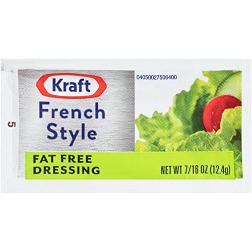 Kraft Fat Free French Salad Dressing Single Serve Packet 0.44 O