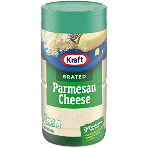 Kraft 100% Grated Parmesan Cheese Shaker 8 Oz Bottle