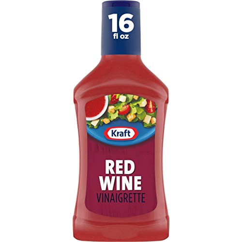 Kraft Red Wine Vinaigrette Dressing 16 Oz Bottle